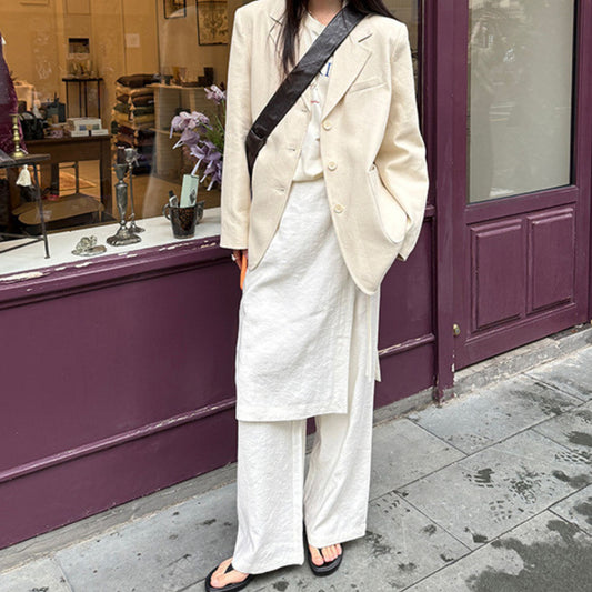 Natural Harmony Suit Jacket Creme