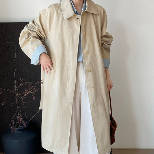 Urban Casual Trenchcoat Mustard