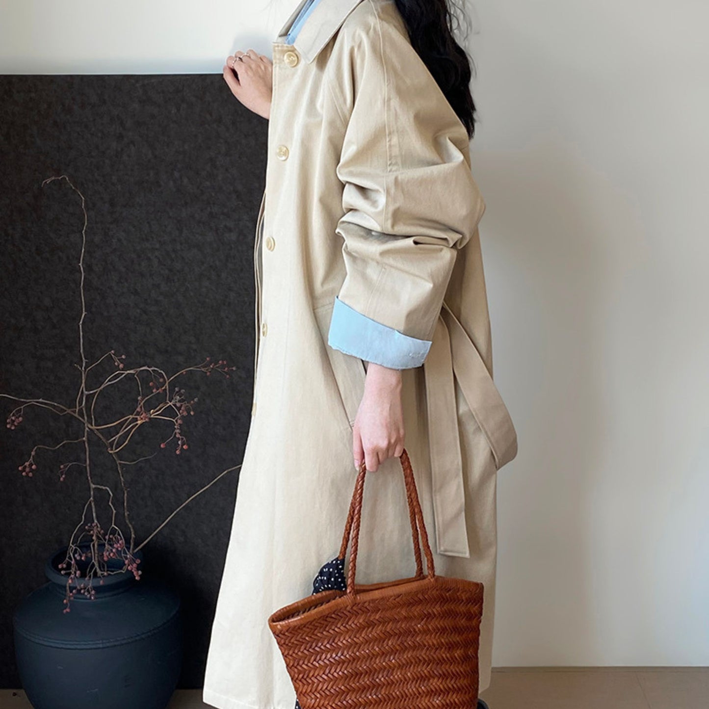 Urban Casual Trenchcoat Mustard