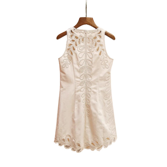 White Angel Embroidered Dress