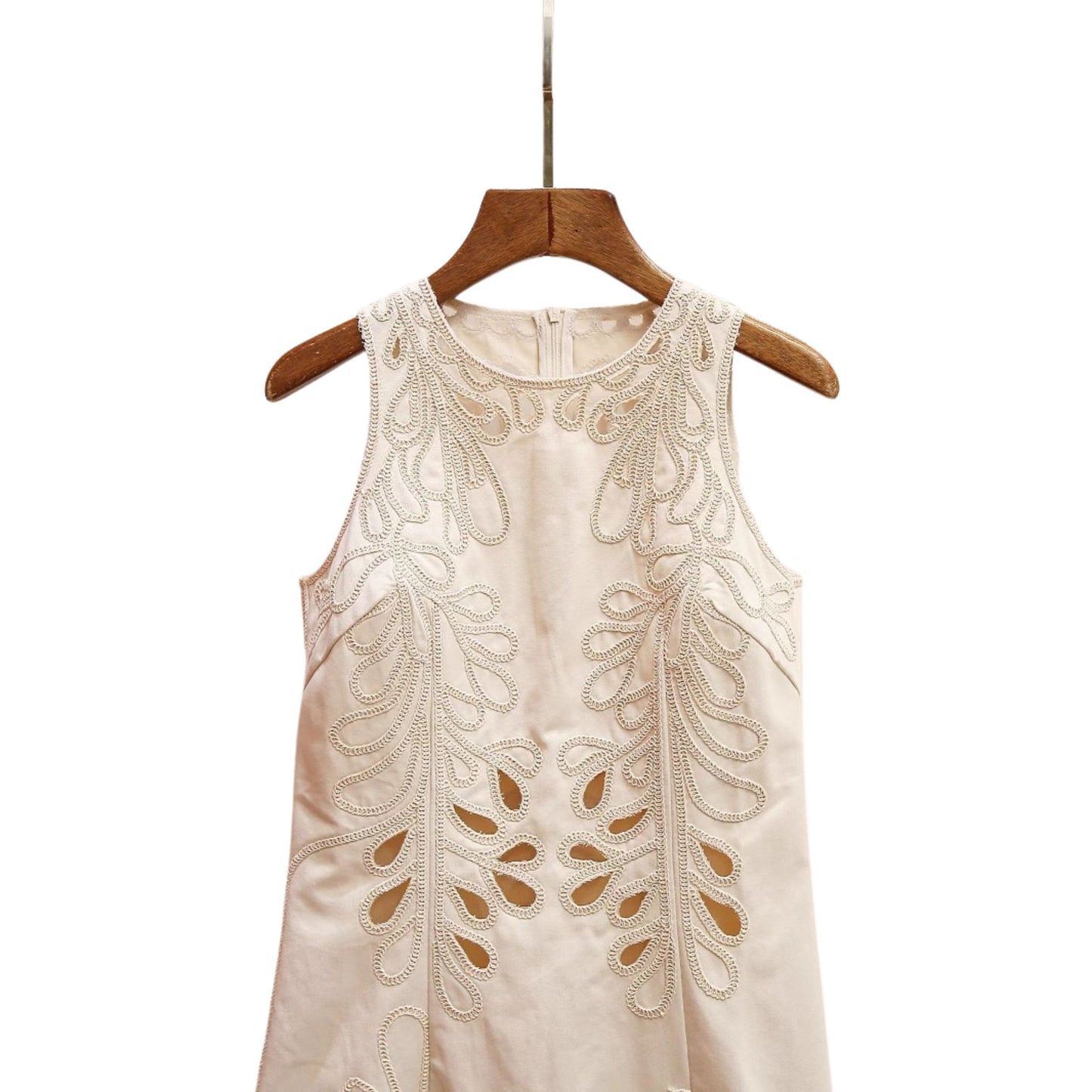 White Angel Embroidered Dress