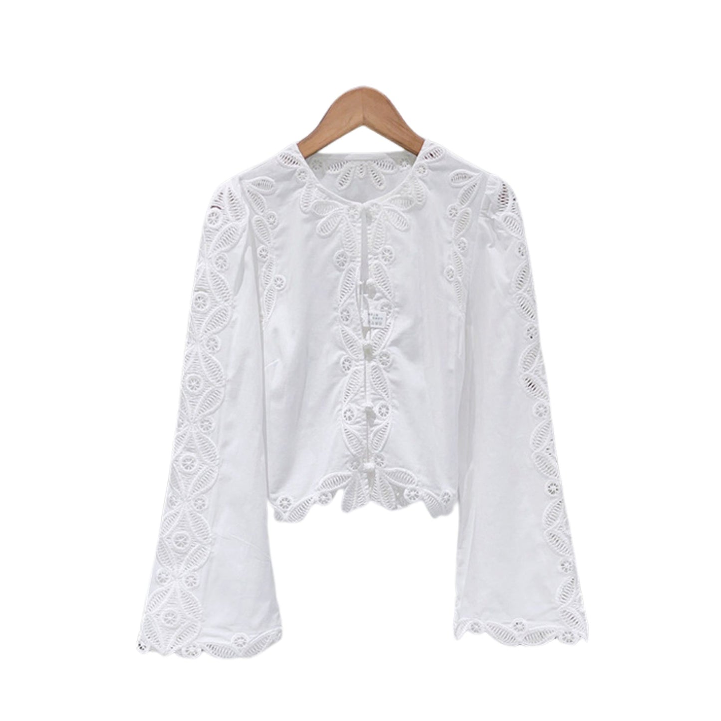 The Alana Luxe Cotton-Linen Top