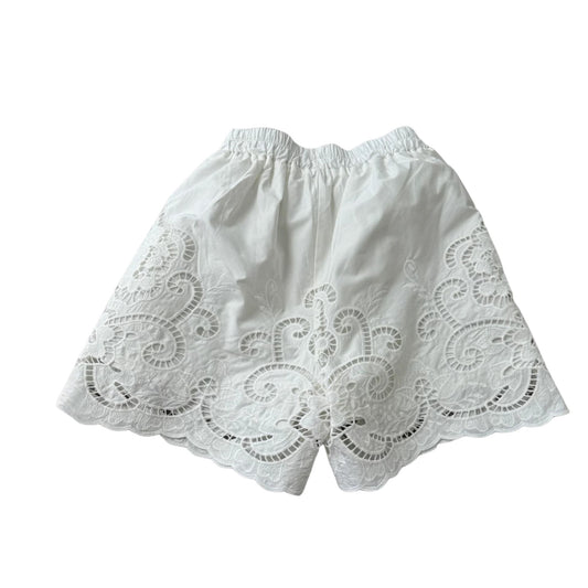 Emberlace High-Waist Cotton Culottes