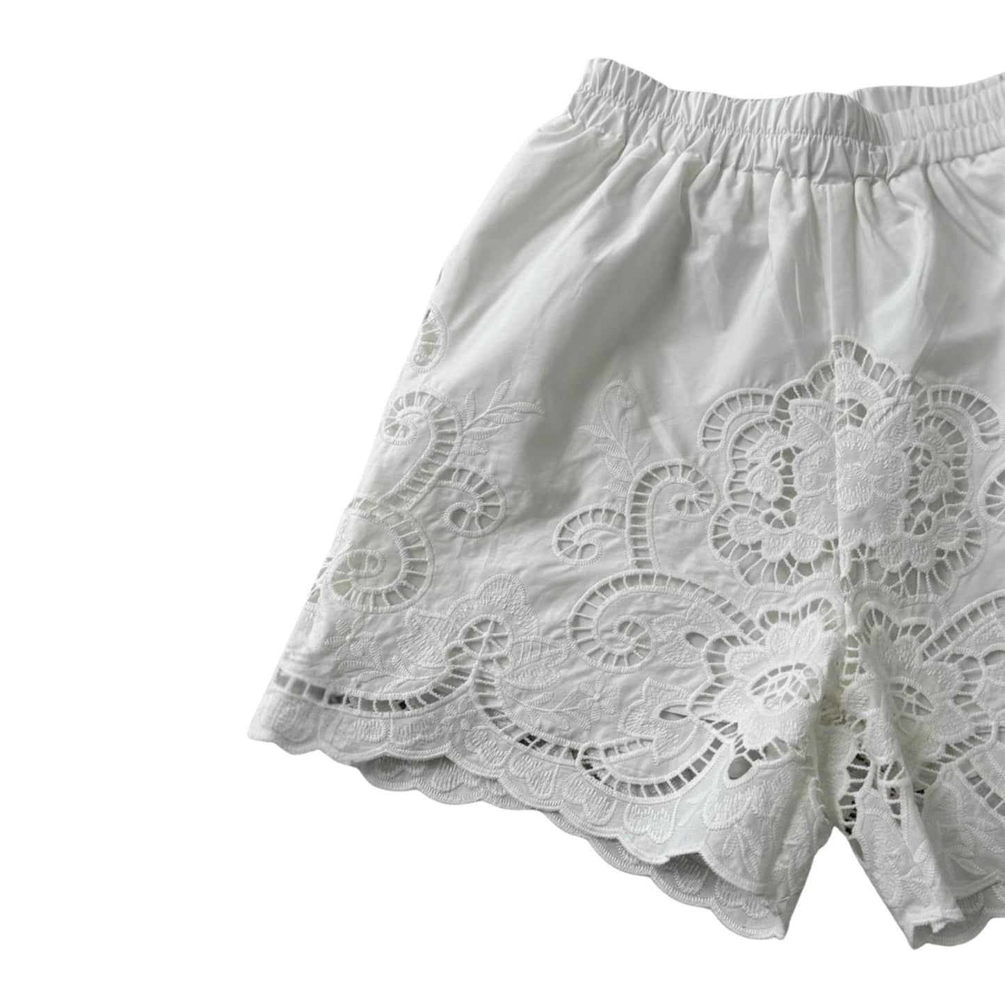 Culotte aus Baumwolle mit hoher Taille von Emberlace
