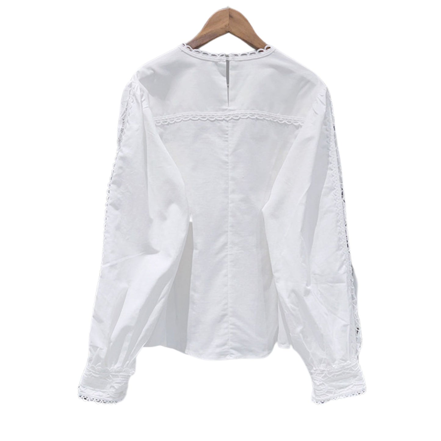 Elysian Linen Puff-Sleeve Top