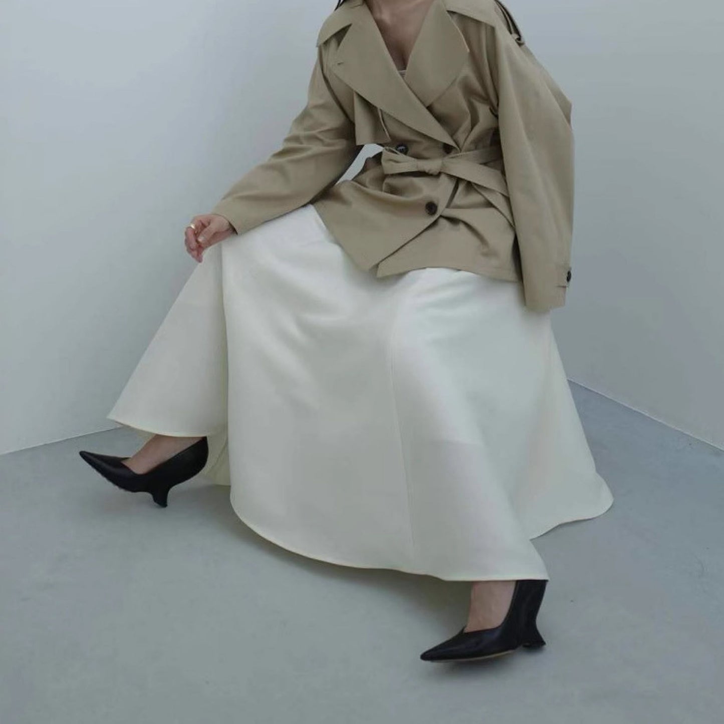 French Relaxation Lazy Trenchcoat