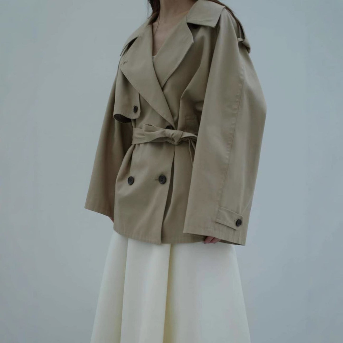 French Relaxation Lazy Trenchcoat