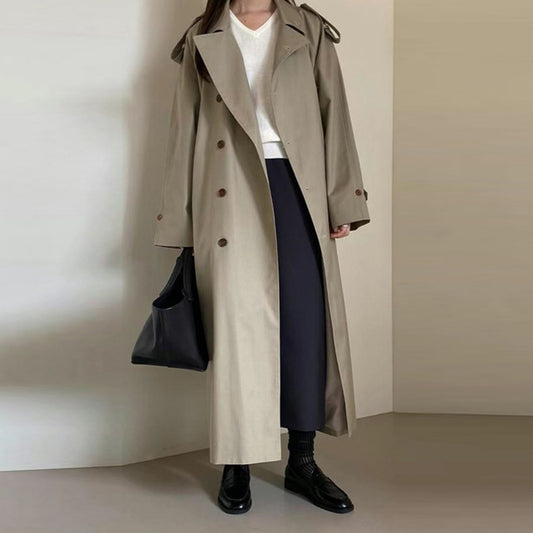 Classic All-Match Trench Coat