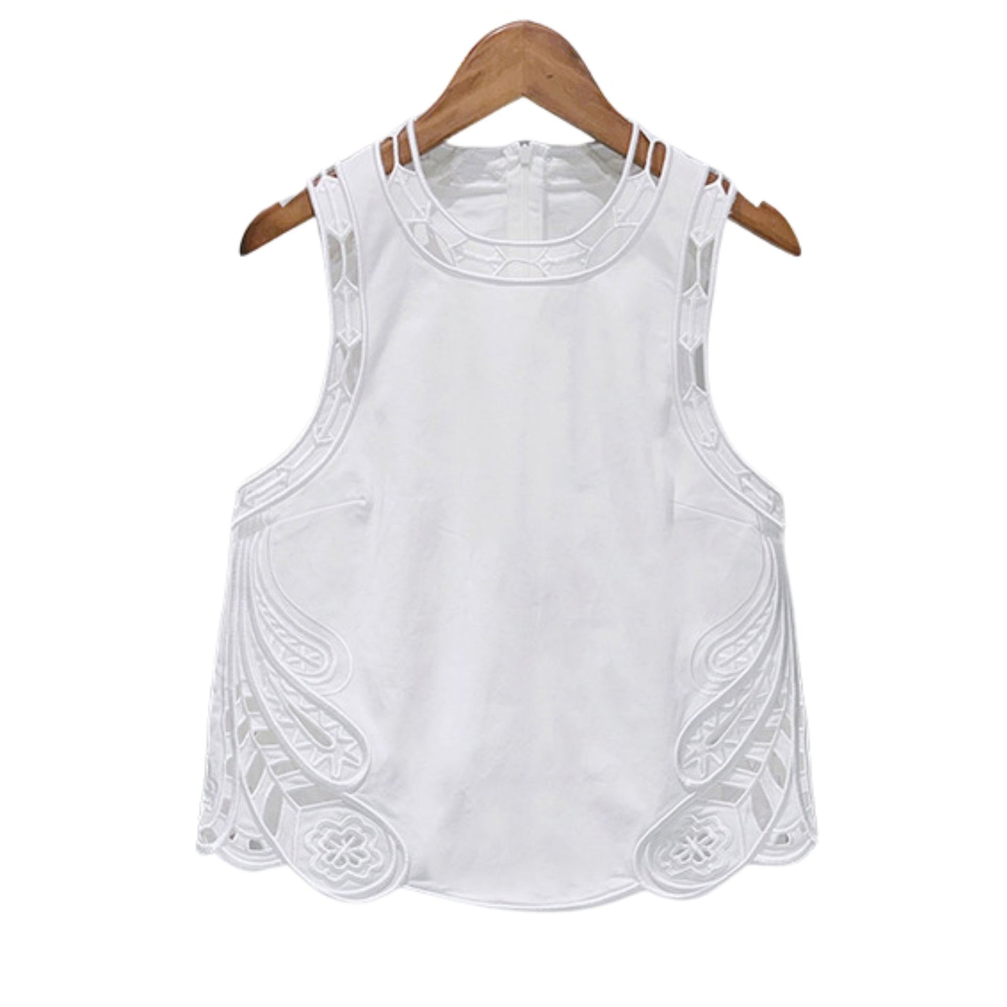 Phoenix Embroidery Organic Cotton Blouse
