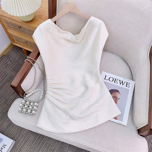 Pendulum Elegance Viscose Top White