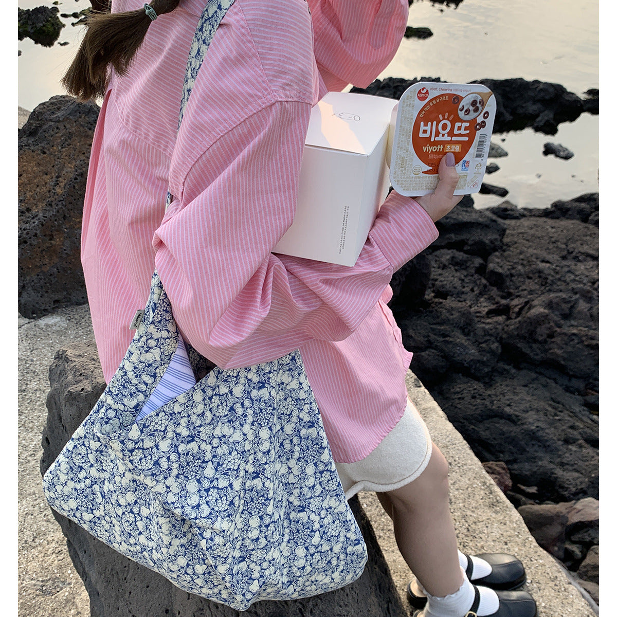 Blossom Canvas Tote