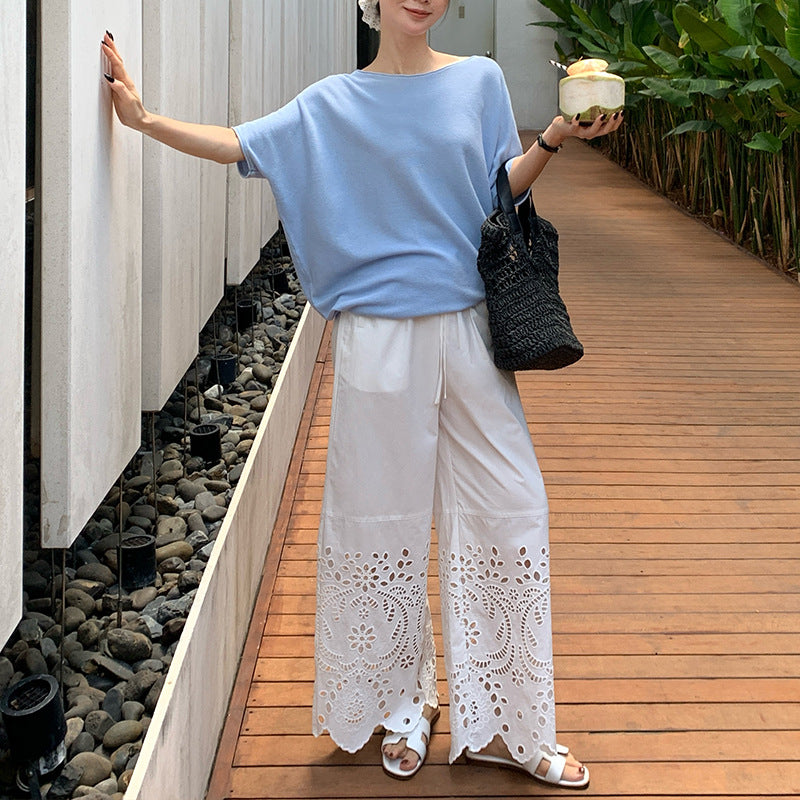 Serene Bloom Baumwollhose
