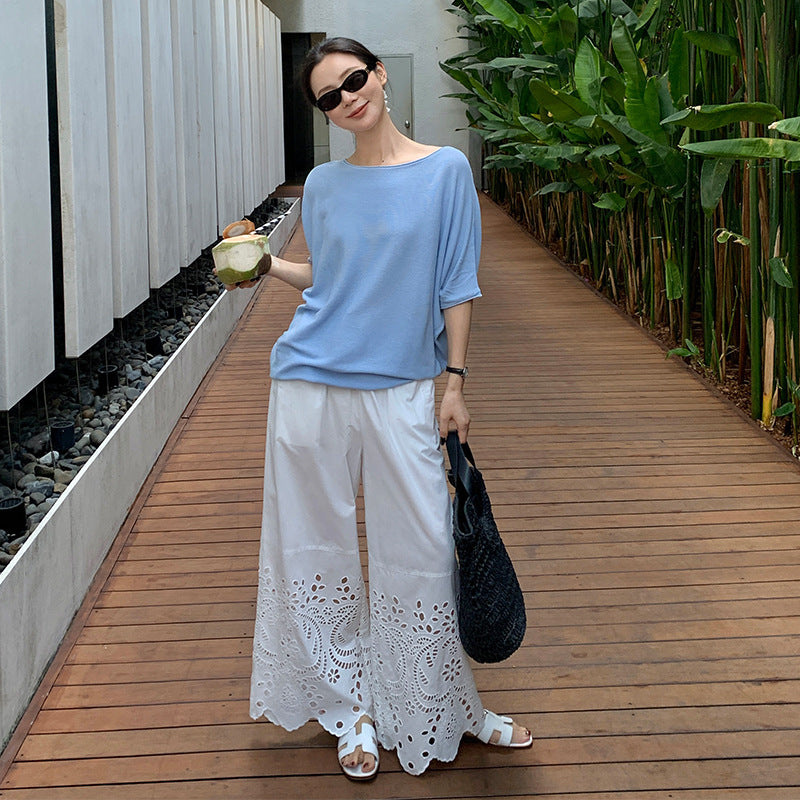 Serene Bloom Baumwollhose