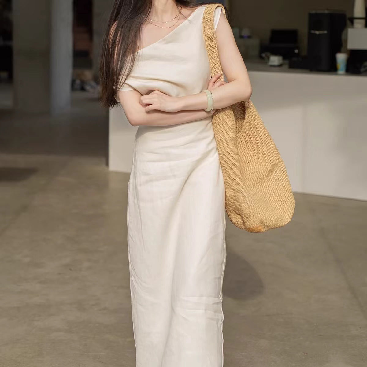 Pendulum Luxe Linen Dress