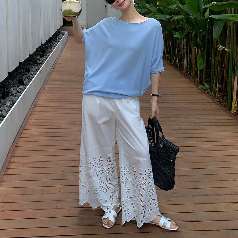 Serene Bloom Baumwollhose