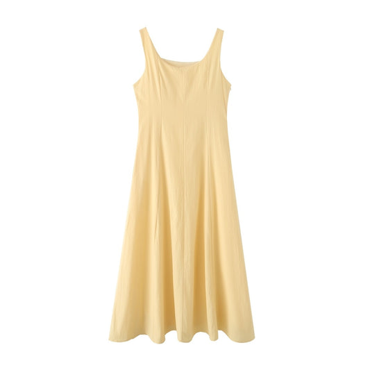 Butteryellow Parisian Square-Neck Maxi