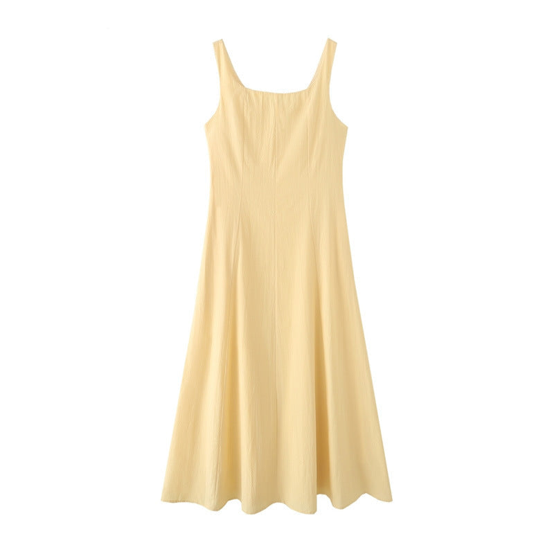 Butteryellow Parisian Square-Neck Maxi