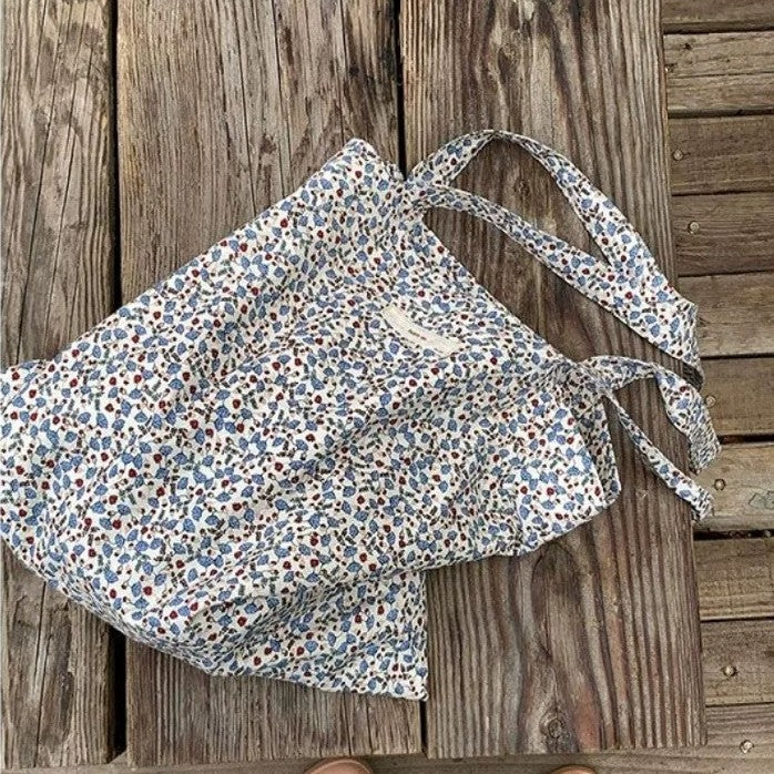 Flora Canvas Tote