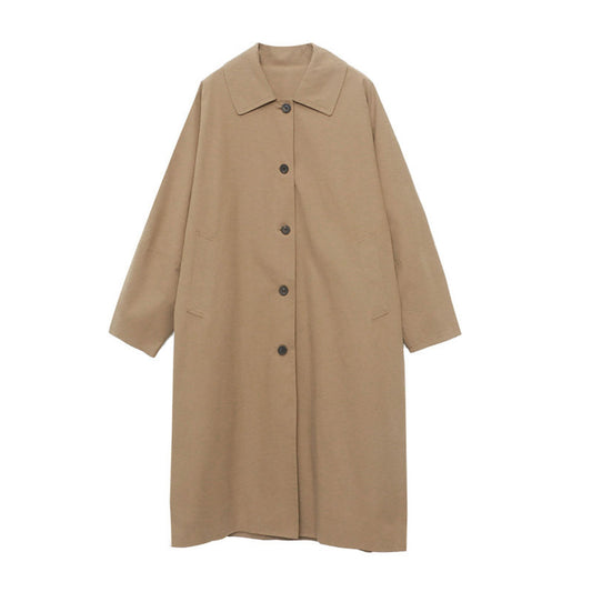 Berlin Block Loose Trenchcoat Apricot