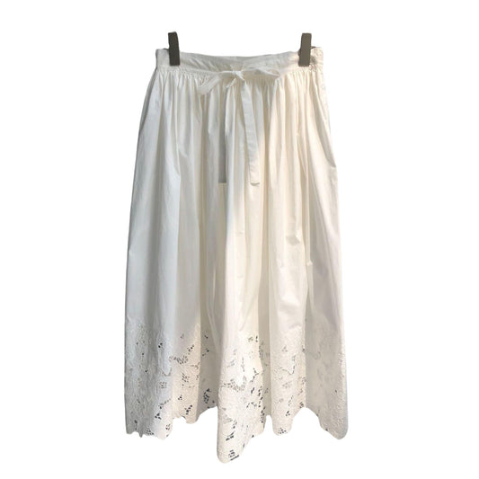 Embroidered Flower Skirt