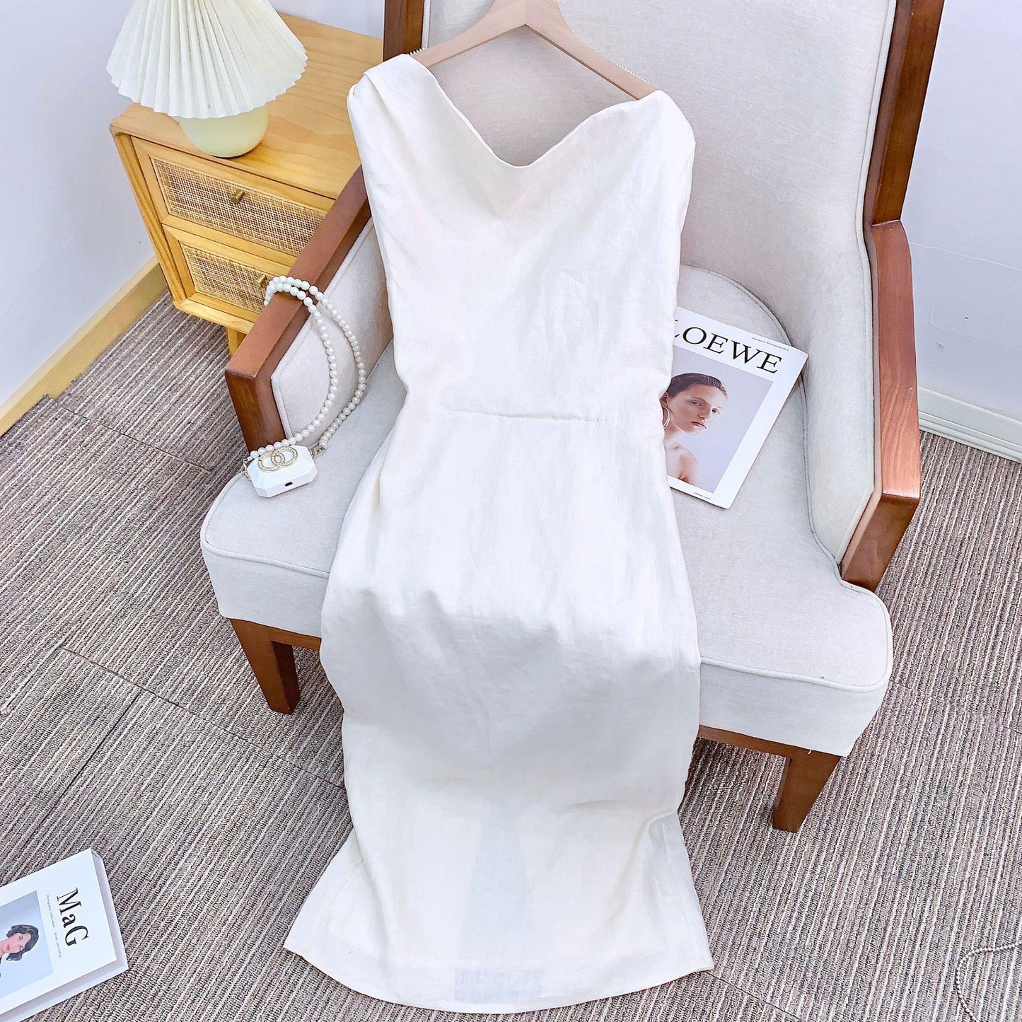 Pendulum Luxe Linen Dress