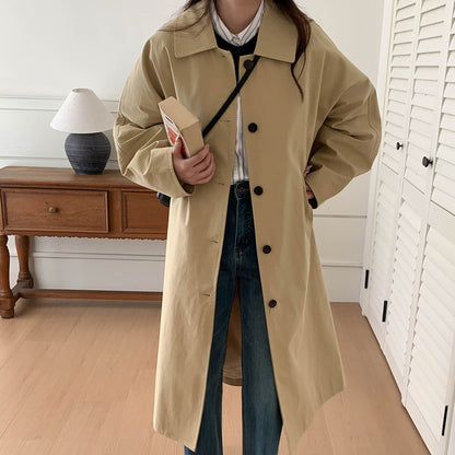 Berlin Block Lös Trenchcoat Beige